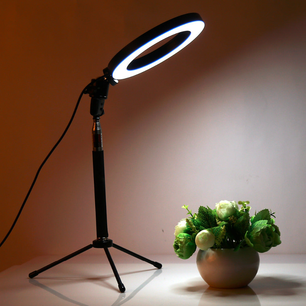 Illuminate Your Creativity with the Rotating LED Ring Fill Light