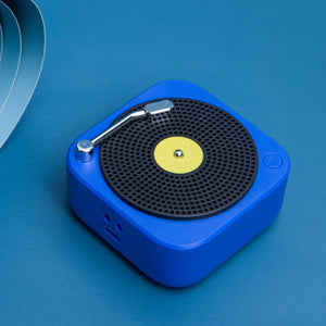 Discover the Joy of Music Anywhere with Our Wireless Mini Portable Audio Multifunction Record Vinyl Speaker