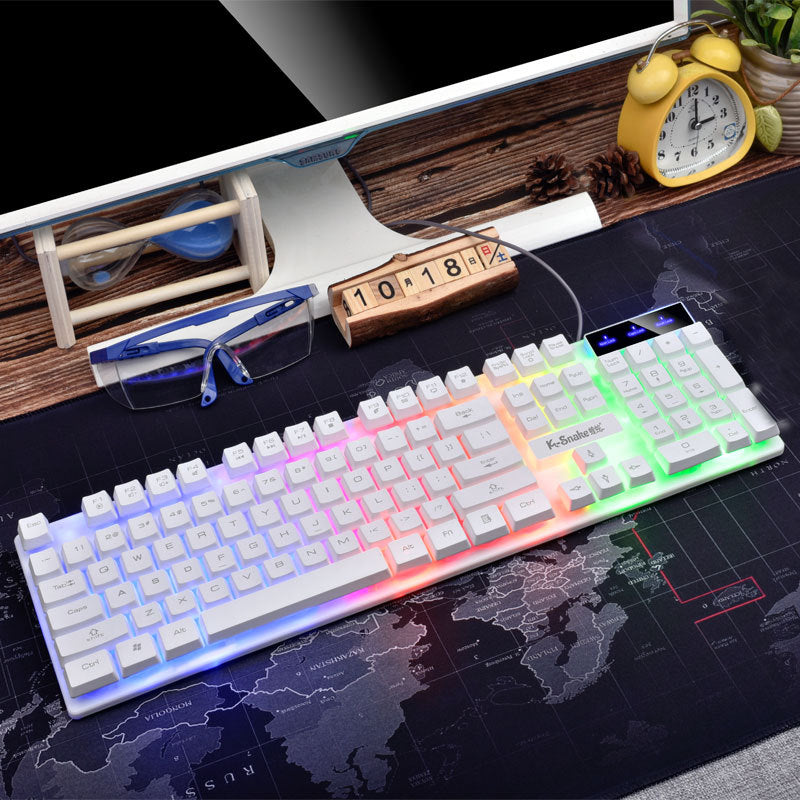 Elevate Your Gaming and Work Experience with Our Wired USB Gaming Keyboard