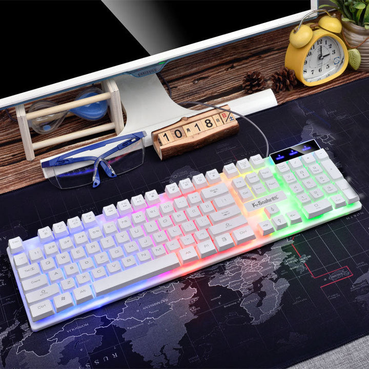 Elevate Your Gaming and Work Experience with Our Wired USB Gaming Keyboard