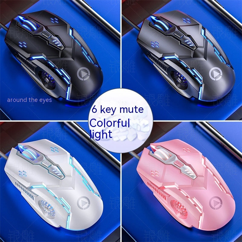 Wired RGB Gaming Mouse With LED Lighting: Elevate Your Gaming Experience