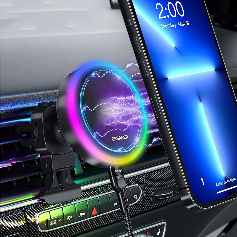 The Ultimate Mobile Phone Wireless Magnetization Car Mount