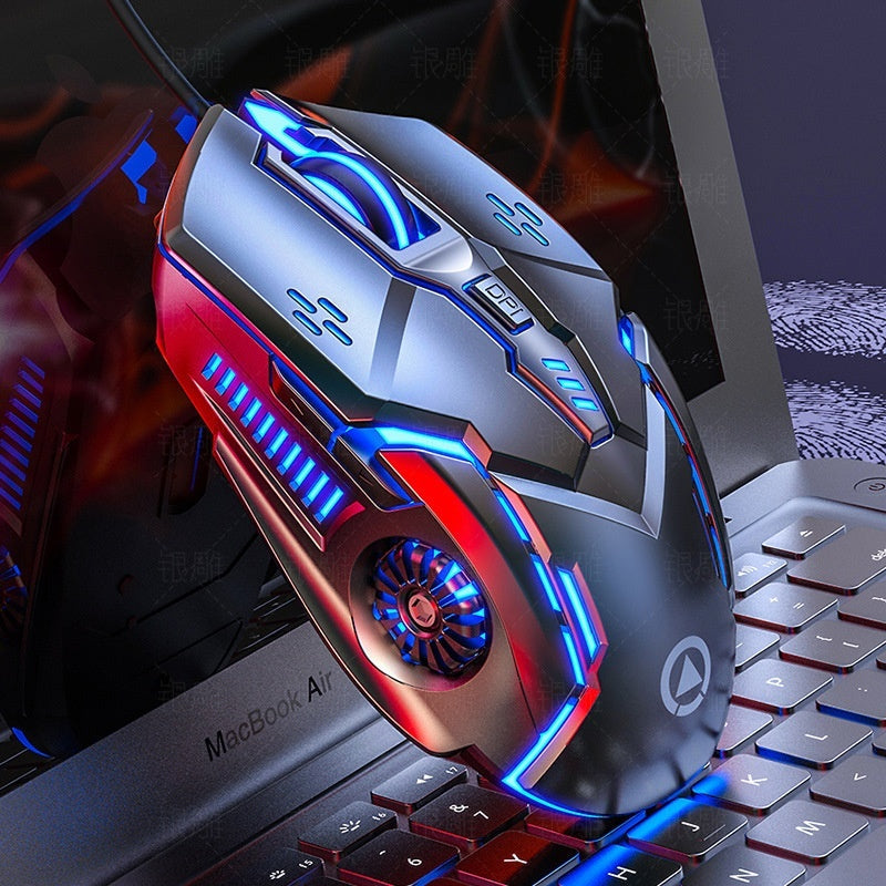 Unlock Your Gaming Potential with the Wired RGB Gaming Mouse