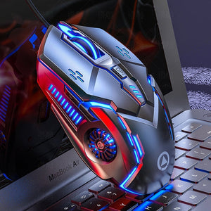 Unlock Your Gaming Potential with the Wired RGB Gaming Mouse