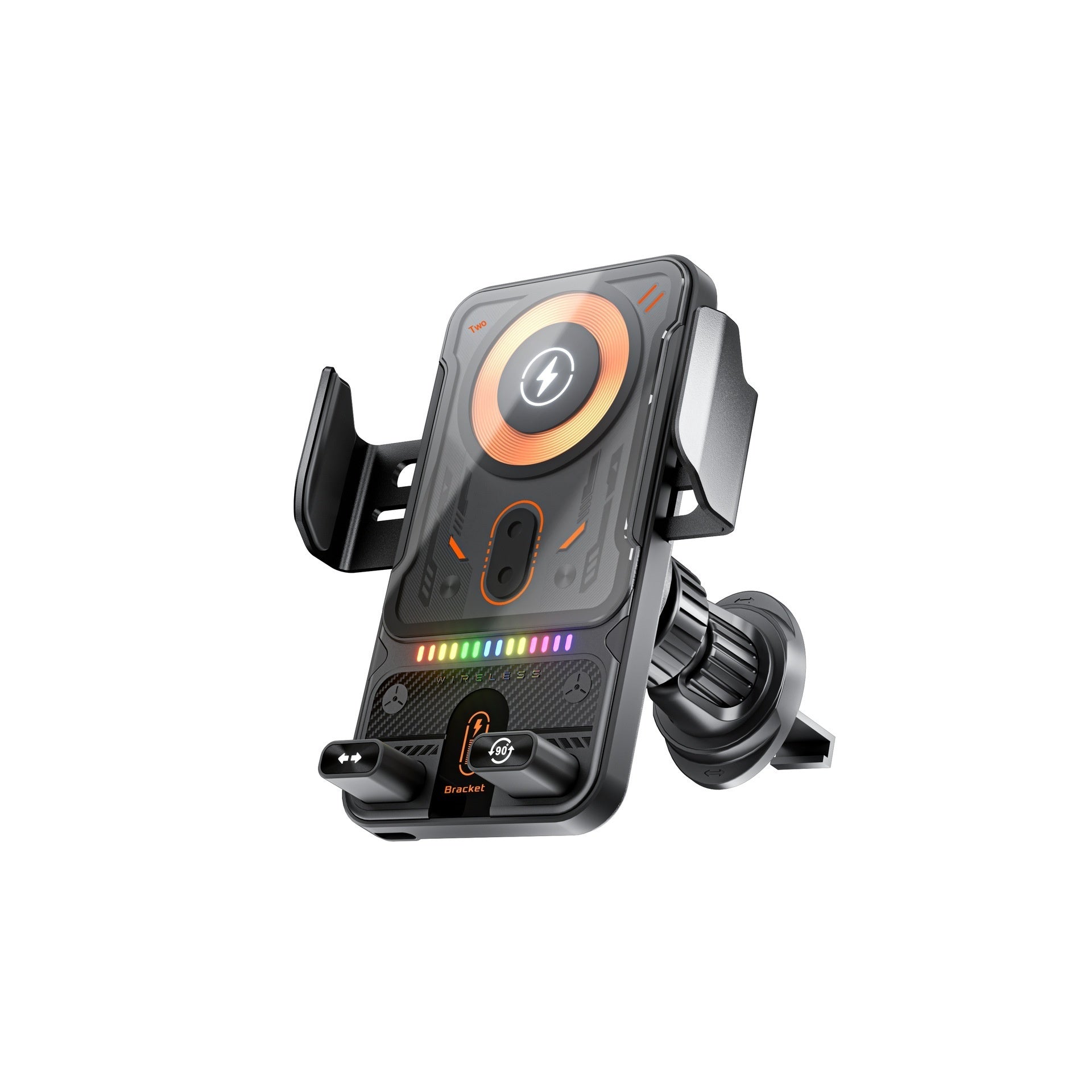 wireless charging car phone mount